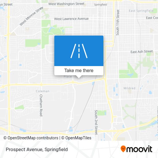 Mapa de Prospect Avenue