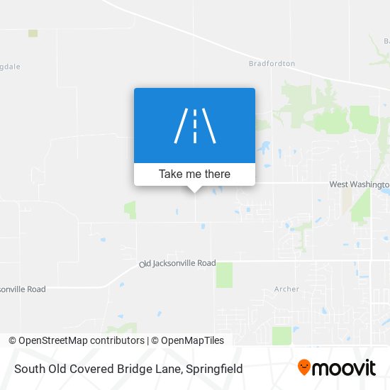 South Old Covered Bridge Lane map