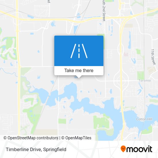 Mapa de Timberline Drive
