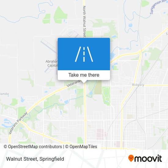 Mapa de Walnut Street