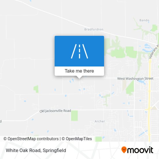 Mapa de White Oak Road