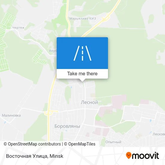 Восточная Улица map
