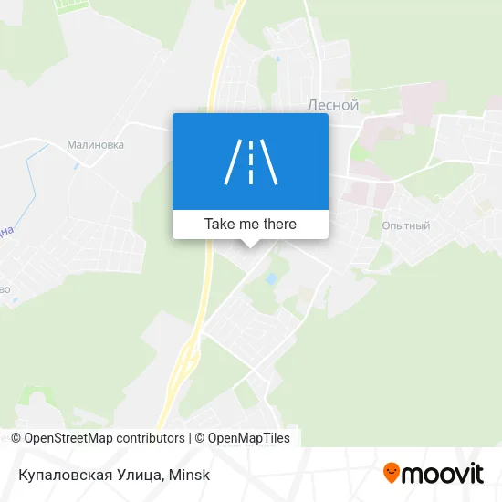 Купаловская Улица map