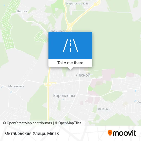 Октябрьская Улица map