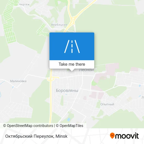 Октябрьский Переулок map