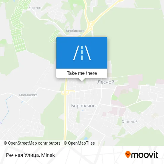 Речная Улица map