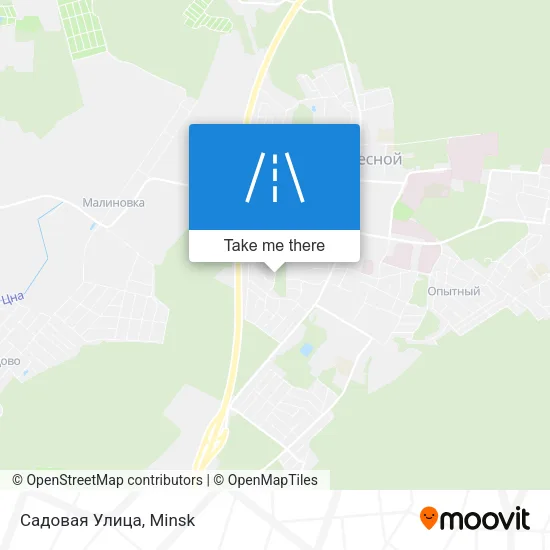 Садовая Улица map