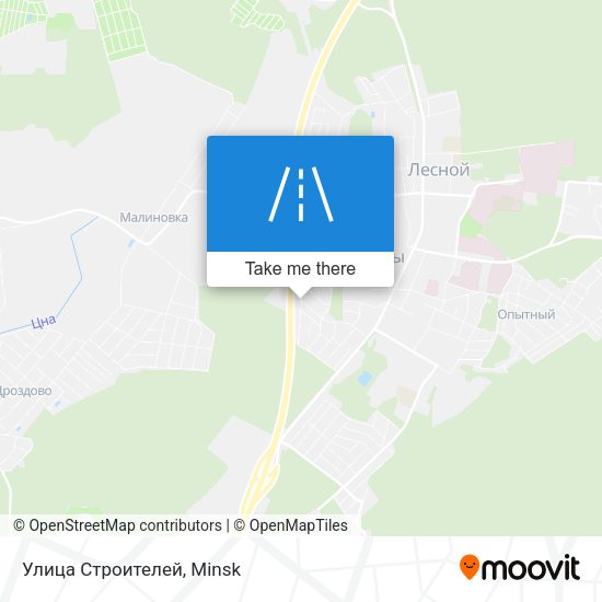 Улица Строителей map