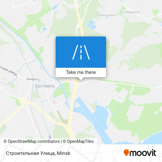 Строительная Улица map