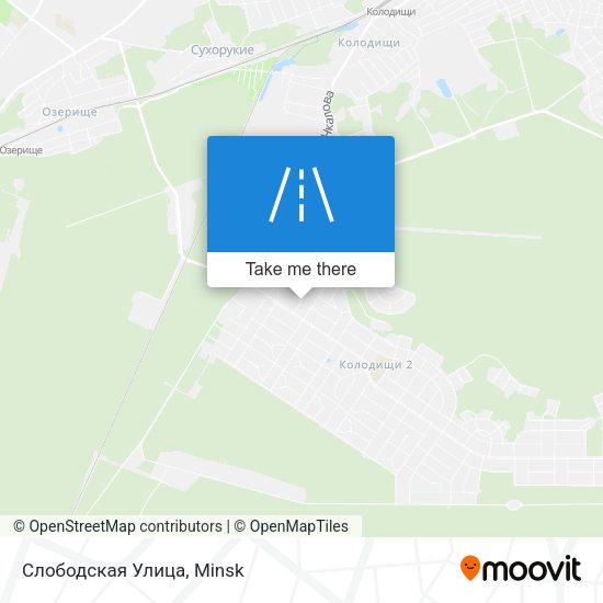 Слободская Улица map