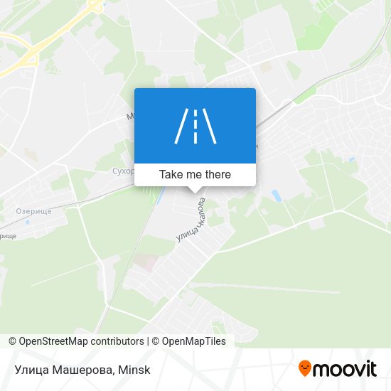 Улица Машерова map