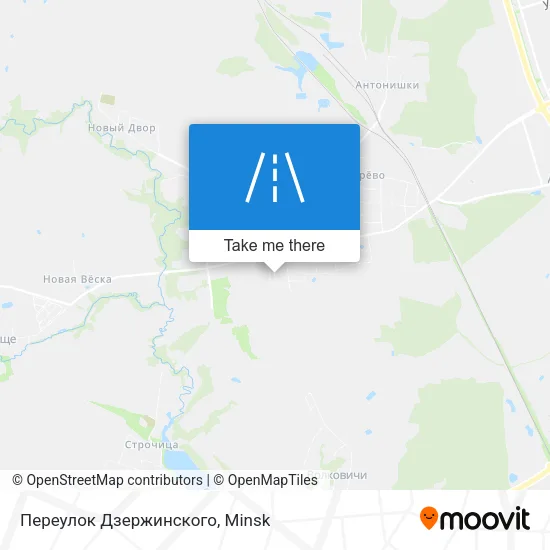 Переулок Дзержинского map