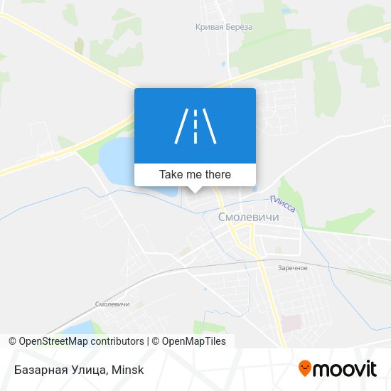 Базарная Улица map