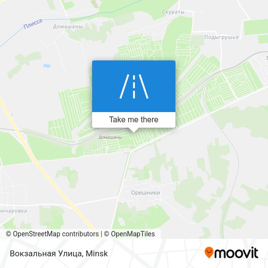 Вокзальная Улица map