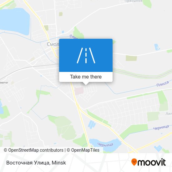 Восточная Улица map