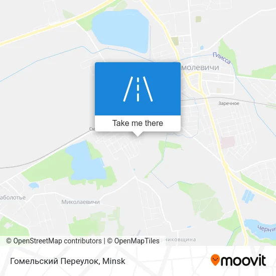 Гомельский Переулок map