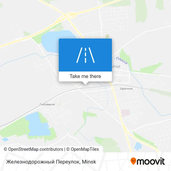 Железнодорожный Переулок map