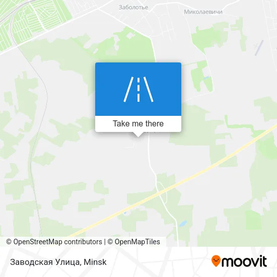 Заводская Улица map