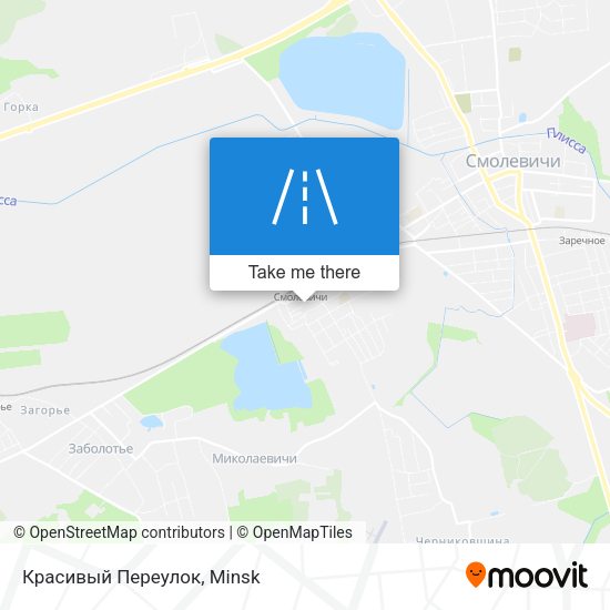 Красивый Переулок map