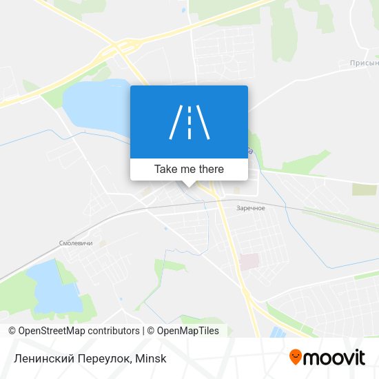Ленинский Переулок map