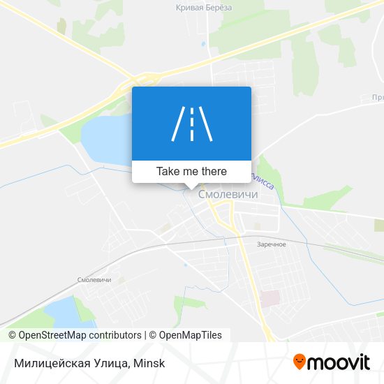 Милицейская Улица map