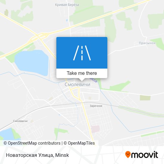 Новаторская Улица map