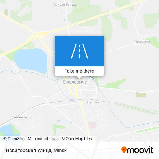 Новаторская Улица map
