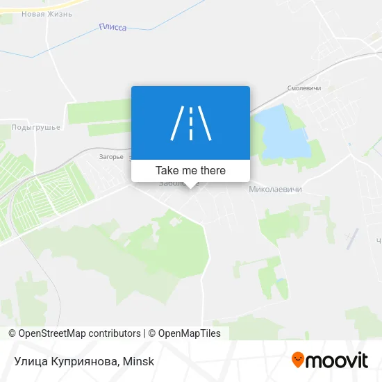 Улица Куприянова map