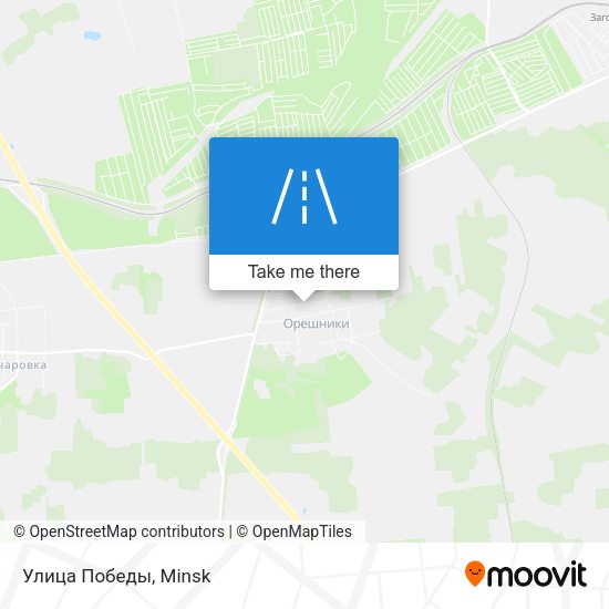 Улица Победы map