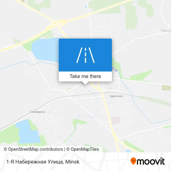 1-Я Набережная Улица map