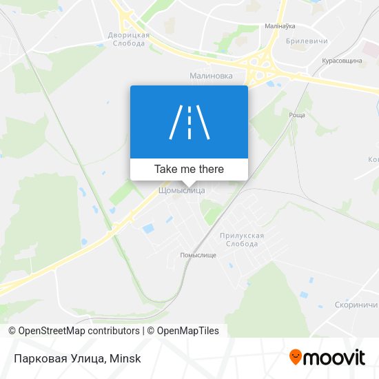 Парковая Улица map