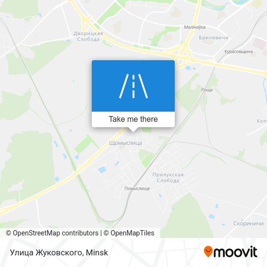Улица Жуковского map