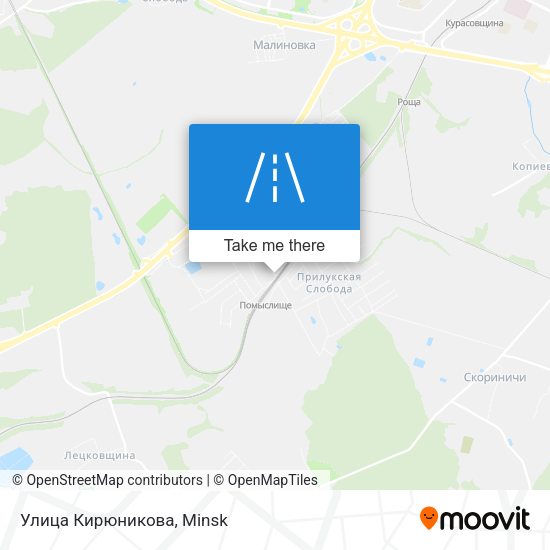 Улица Кирюникова map
