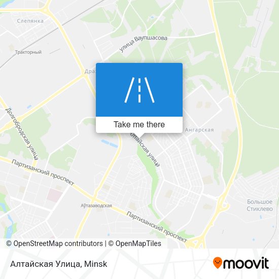 Алтайская Улица map