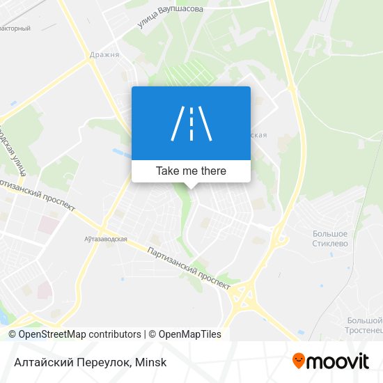 Алтайский Переулок map