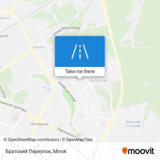 Братский Переулок map