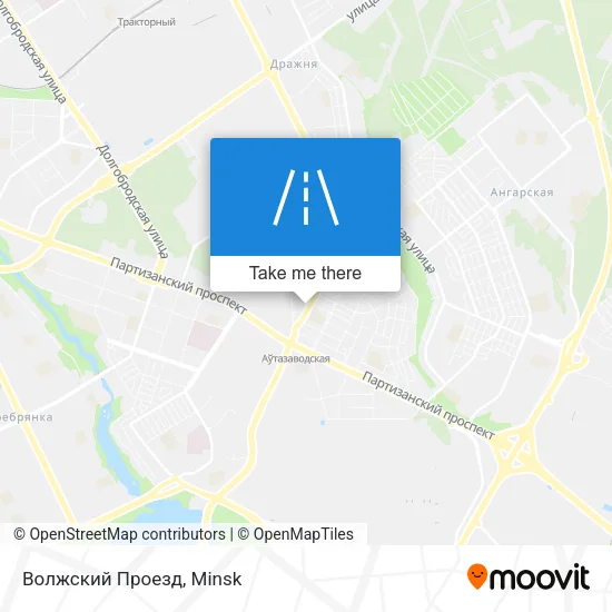 Волжский Проезд map