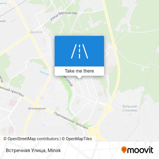 Встречная Улица map