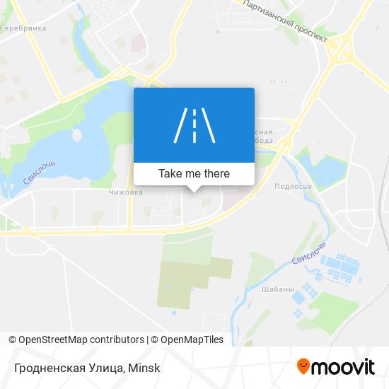 Гродненская Улица map