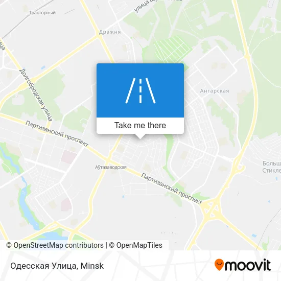 Одесская Улица map