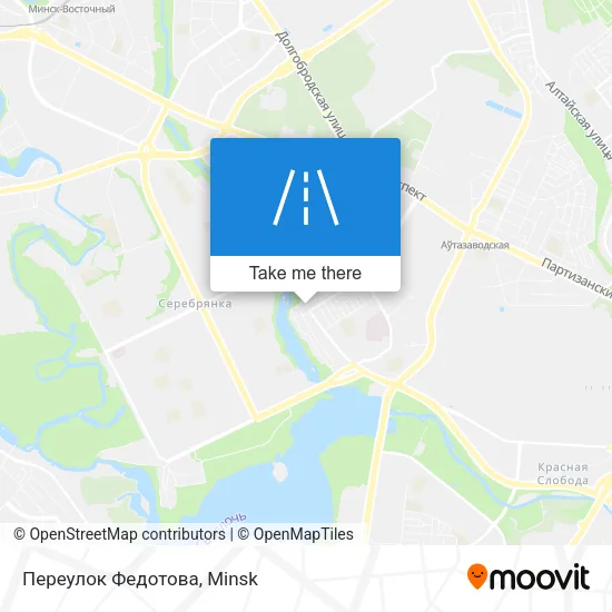 Переулок Федотова map