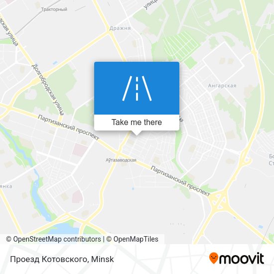 Проезд Котовского map