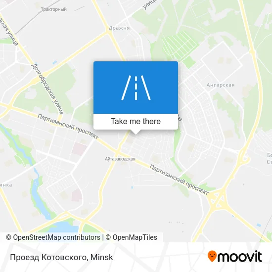 Проезд Котовского map