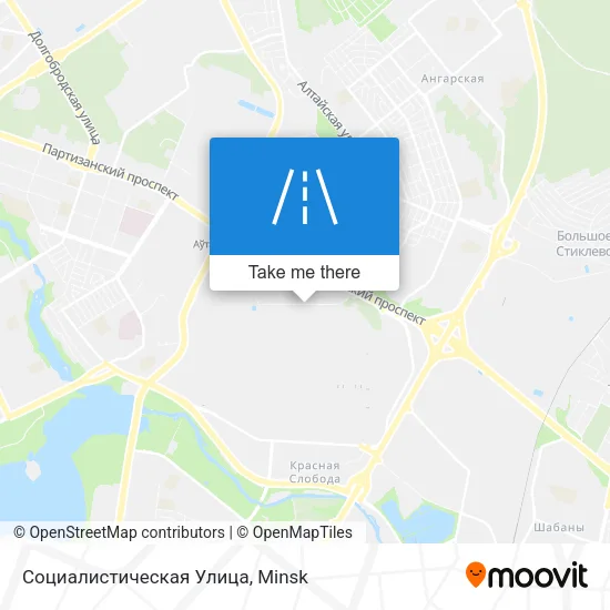 Социалистическая Улица map