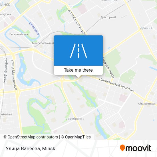 Улица Ванеева map
