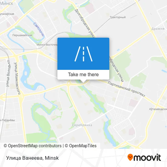 Улица Ванеева map