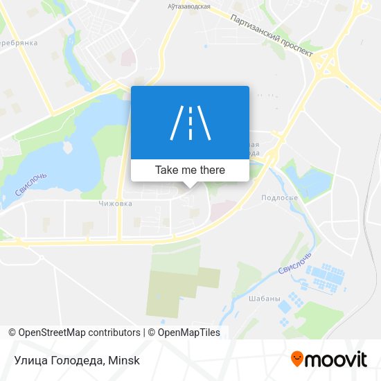 Улица Голодеда map