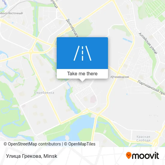 Улица Грекова map