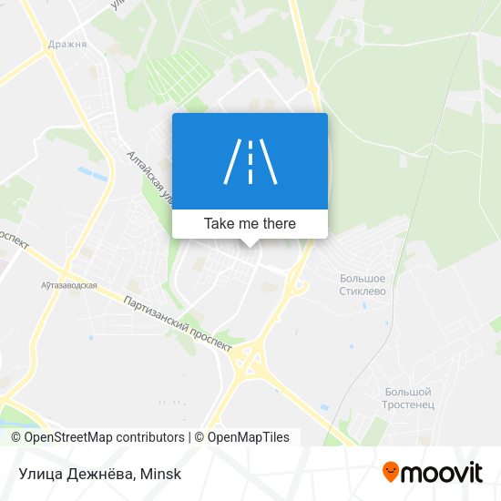 Улица Дежнёва map