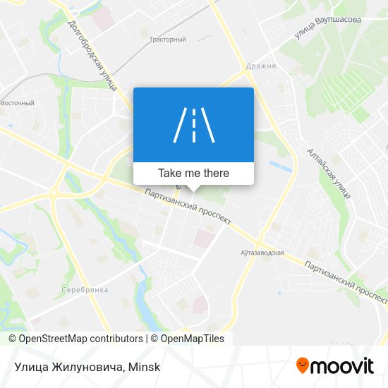 Улица Жилуновича map